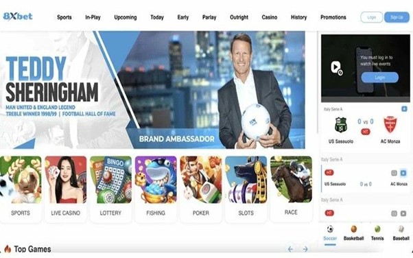 Hình ảnh về việc đăng nhập vào 8xbet để trải nghiệm lợi ích.